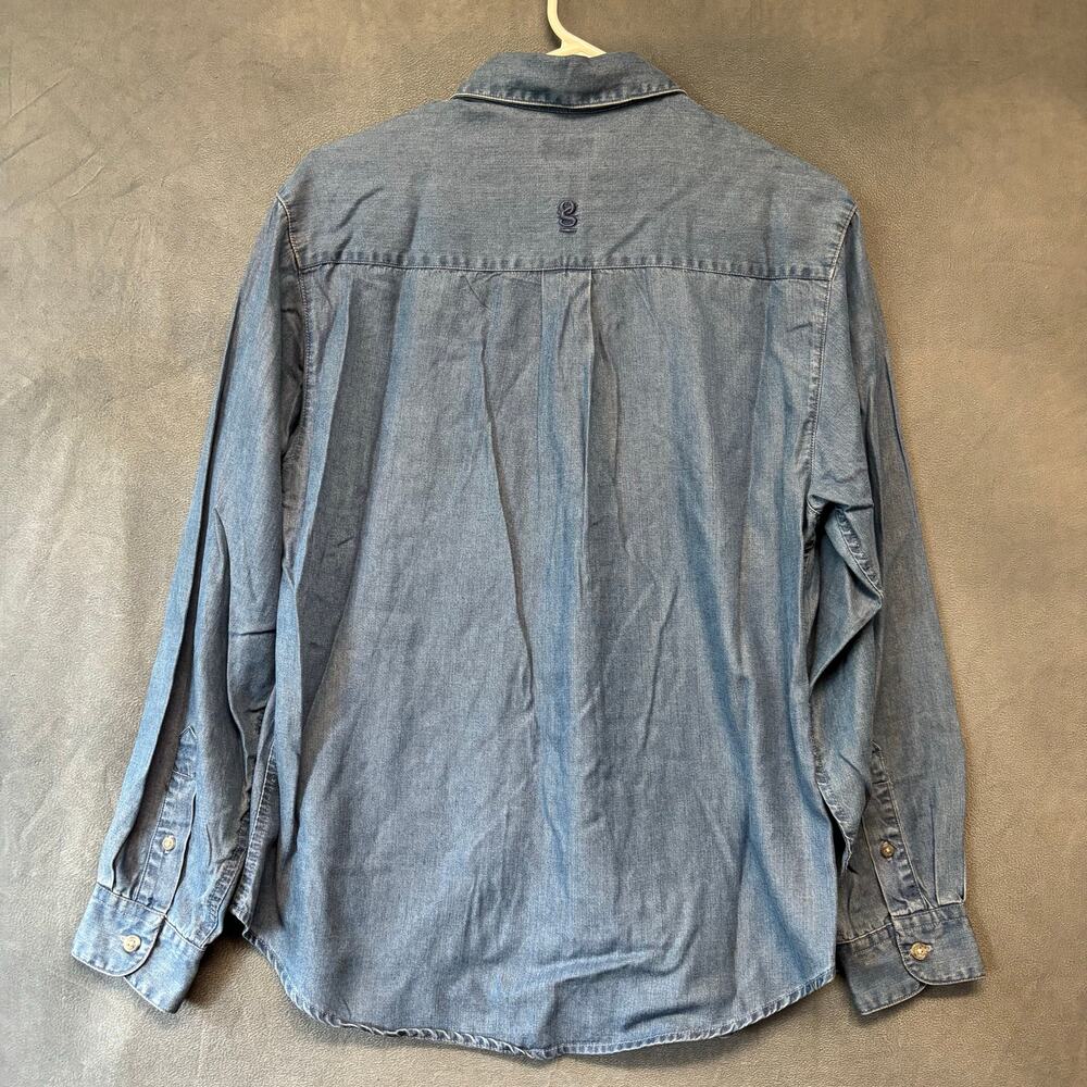 Vtg Gear for Sports Womens Yosemite Denim Button Down Shirt Medium National Park - Picture 3 of 10
